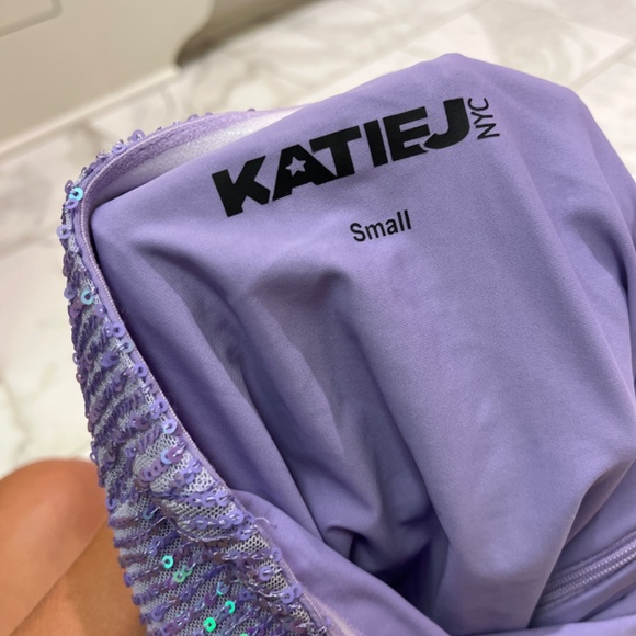 KatieJNYC Tween Kendall Dress Size Small Purple - Picture 2 of 2